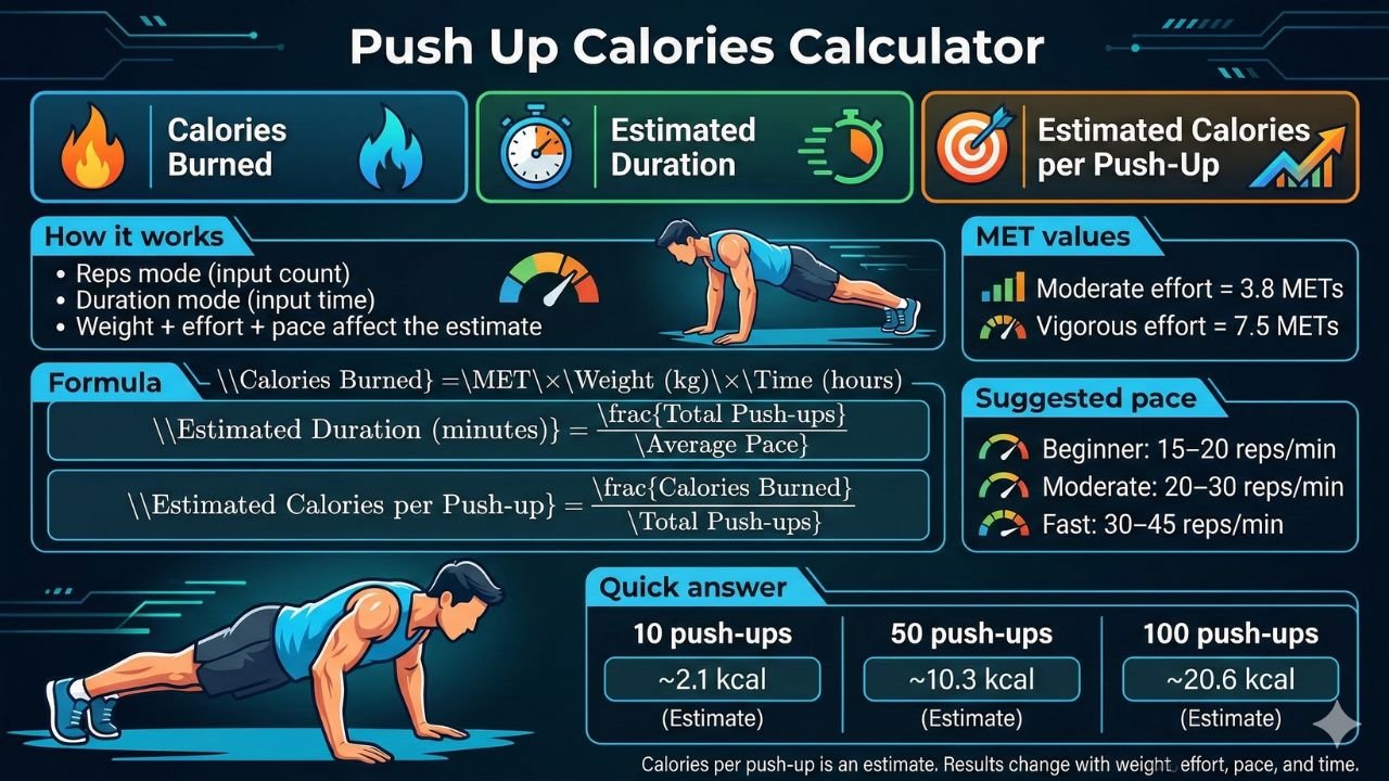 How Many Calories Burned Per Push Up